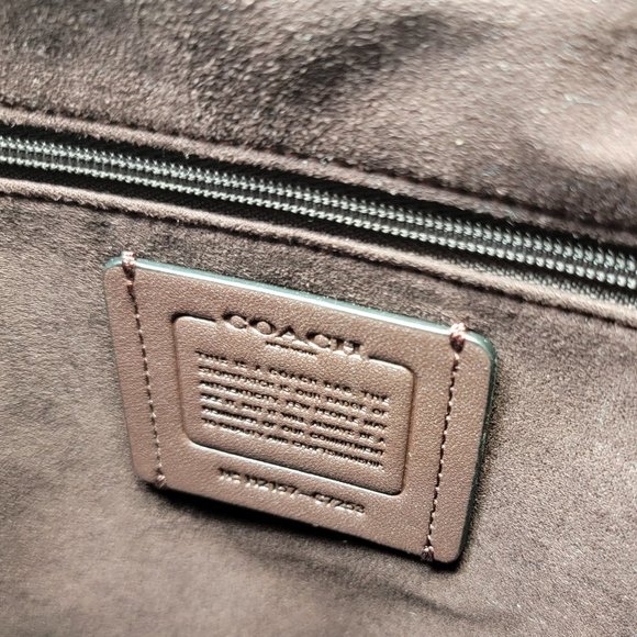 Coach Kleo Mixed Material Backpack C7253 Forest Green main image 7